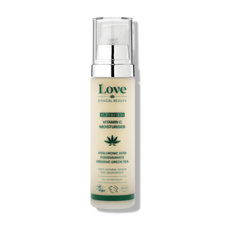 Superfood Moisturiser: Granaatappel & Hyarulonzuur | Love ethical beauty