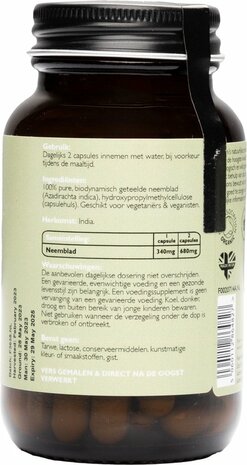 Fushi Wellbeing - Biologisch Neemblad