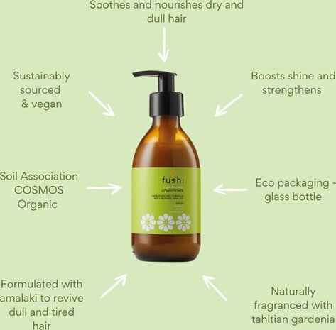 Fushi - Argan & Amalaki Conditioner GLASS BOTTLE