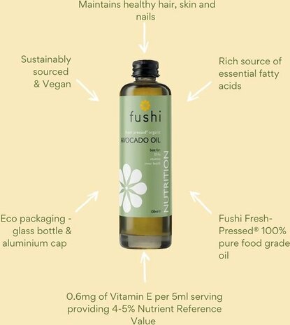 Fushi - Avocado Oil, Organic - 100ml