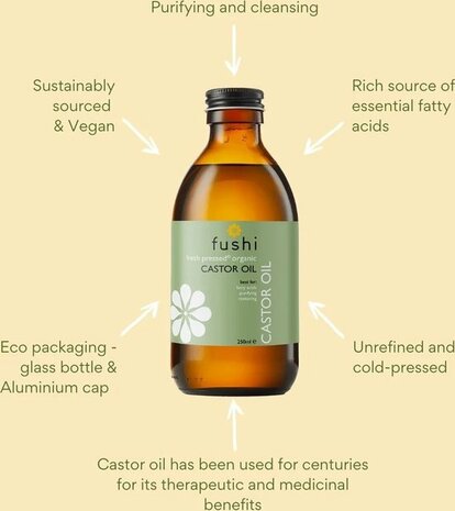 Fushi - Castor Oil, Organic 250ml