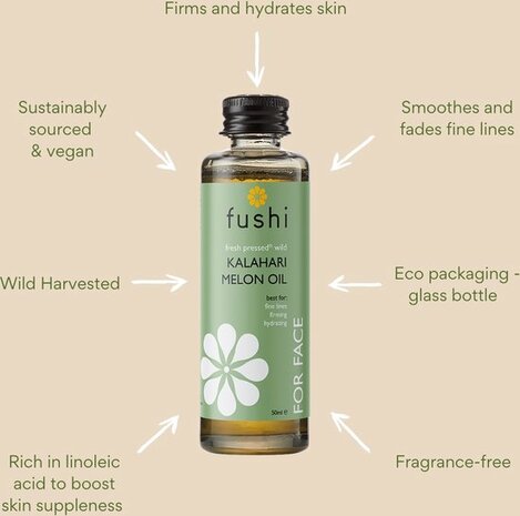 Fushi - Kalahari Melon Seed Oil 50ml FRESH-PRESSED
