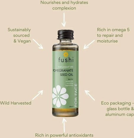 Fushi - Pomegranate 80 PLUS Oil, Organic 50ml