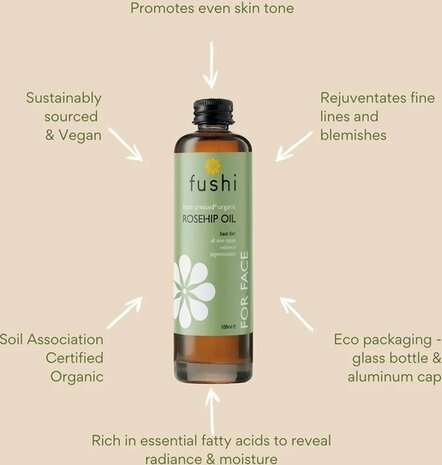 Fushi - Rosehip Organic Seed oil 100 ml