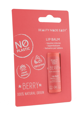 Papertube lipbalm - Berry