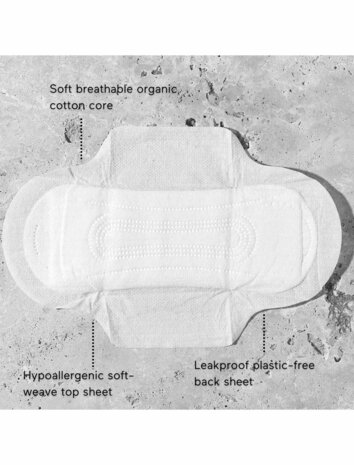 pads with wings Medium 10 stuks