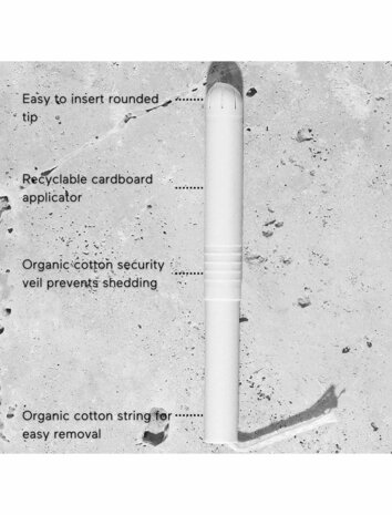 Eco-Applicator Tampons Medium 14 stuks