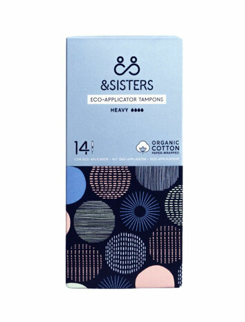 Eco- Applicator Tampons Heavy 14 stuks