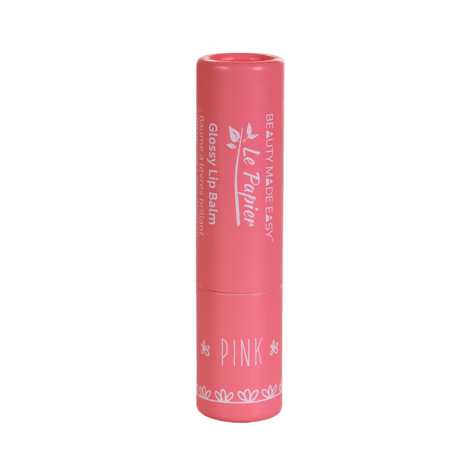 Glossy Lip Balm with Collagen - PINK