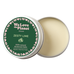 We Love The Planet Zesty Lime Deodorant Balm - 35 gram