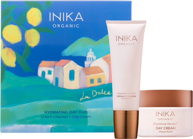INIKA Organic Hydrating Day Skin Duo