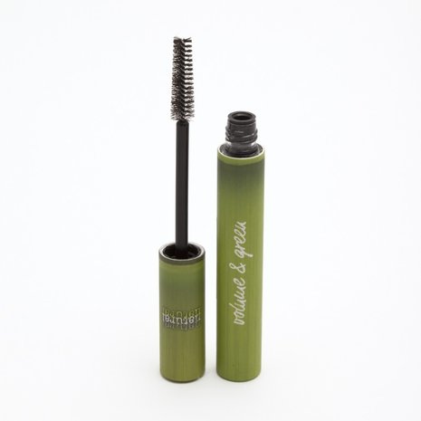 Zwarte volume mascara