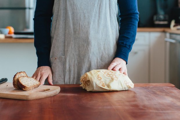 Bijenwas doek bread