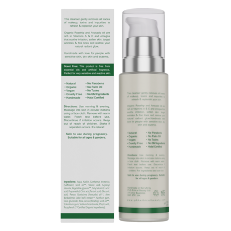 PHB Ethical Beauty - Gentle Range Cleanser: Rosehip & Avocado