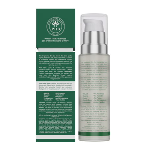 PHB Ethical Beauty - Bio Gel: Skin Brightener