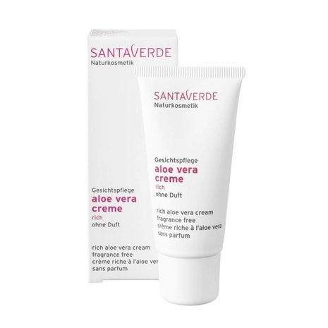 Santaverde - Aloë Vera Creme Rich Zonder Parfum