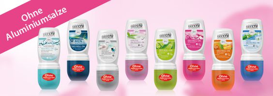 Veilige aluminiumvrije roll-on deodorant lavera