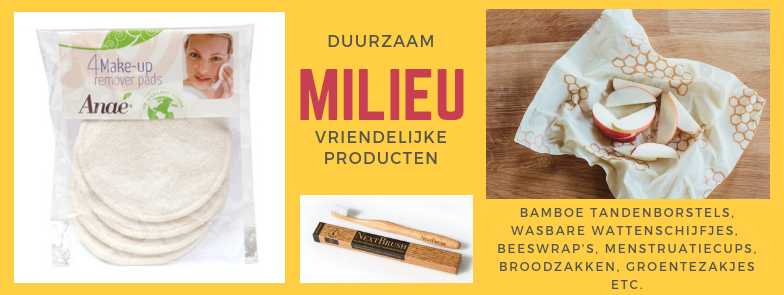 Duurzame milieuvriendelijke producten