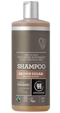 Bruine suiker shampoo van Urtekram