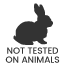 Niet op dieren getest