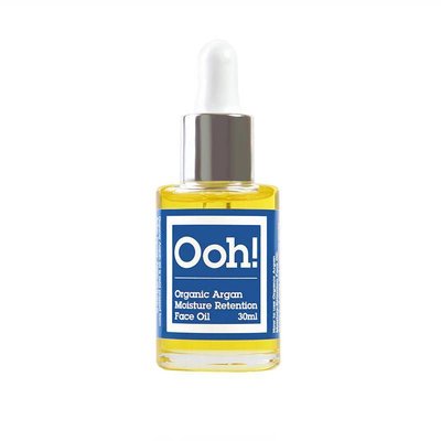 Ooh! Oils Of Heaven - Natural Organic Moisture Retention Argan Face Oil 30ml