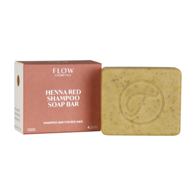 Flow Cosmetics - Shampoo Bar: Henna Red Rood Haar (THT: 09-2022)