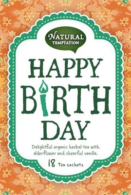 Natural Temptation - Biologische Thee: Happy Birthday