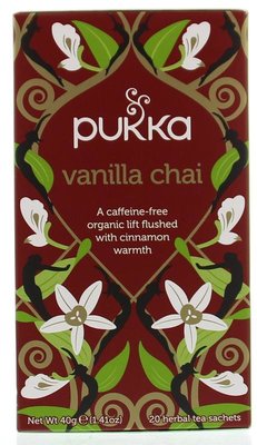 Pukka Org. Teas - Vanilla Chai