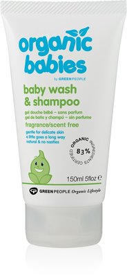 Green People - Organic Babies: Wash & Shampoo Parfumvrij