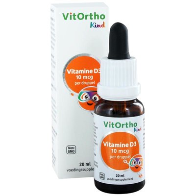 Vitortho - Vitamine D3 10 mcg (Kind)