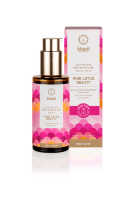 Khadi - Ayurvedic Elixir Skin & Soul Body Oil: Pink Lotus Beauty