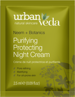 Urban Veda - Sachet Purifying Protecting Night Cream 2,5ml
