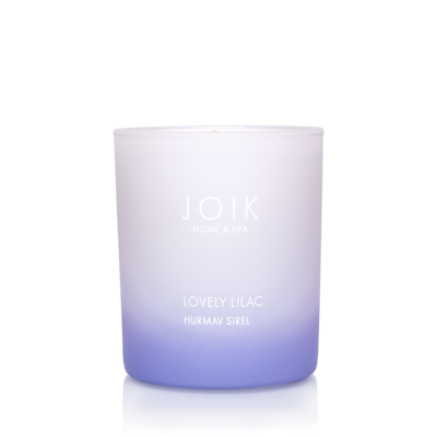 Joik Home & Spa - Geurkaars Koolzaadwas: Lovely Lilac