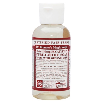 Dr. Bronner's - Magic Pure Castile Soap: Eucalyptus 59 ml, 240 ml, 475 ml of 945 ml Vanaf: