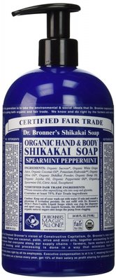 Dr. Bronner's - Shikakai Hand & Body Soap: Peppermint 710 ml