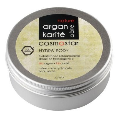 Cosmostar - Body Cream: Argan Karite Blik