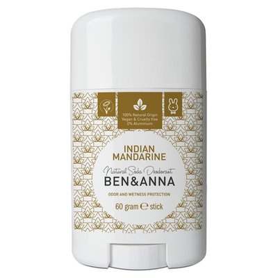 Ben & Anna - Natuurlijke Deodorant Stick: Indian Mandarine