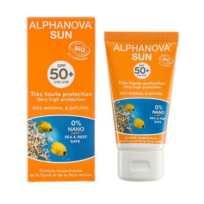 Alphanova - Bio Sun Face Cream SPF50+ Summer & Winter