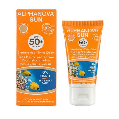 Alphanova - Bio Sun Tinted Face Cream SPF50+ Medium