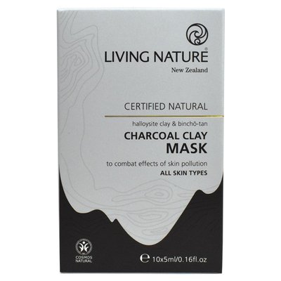 Living Nature - Charcoal Clay Mask