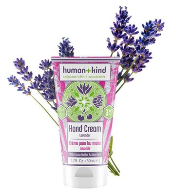 Human+Kind - Hand Voet & Elleboog Crème: Lavender