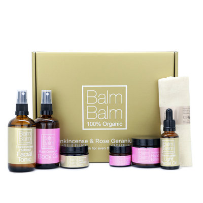 Balm Balm - Frankincense & Rose Geranium Gift Set