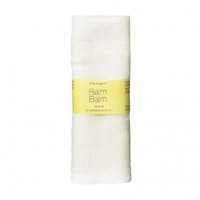 Balm Balm - 3 Pack Organic Muslin Face Cloths