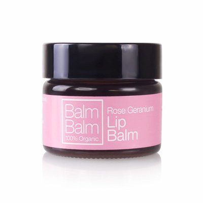 Balm Balm - Rose Geranium Lip Balm (pot)