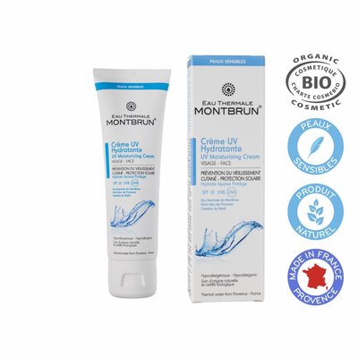 Montbrun eau Thermale - UV Moisturizing Cream SPF10