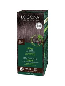 100% natuurlijke haarverf intens zwart | Logona